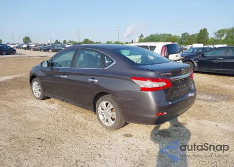 2013 Nissan Sentra S/Sv/Sr/Sl из США, поврежденный, VIN 3N1AB7AP6DL745754